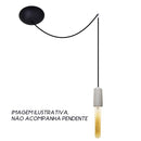 Deslocador De Fios Branco P/ Pendentes E Luminárias Ø1,5 Cm 7/30 BT St1596