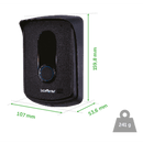 Porteiro residencial interfone Intelbras IPR8010 ST1446