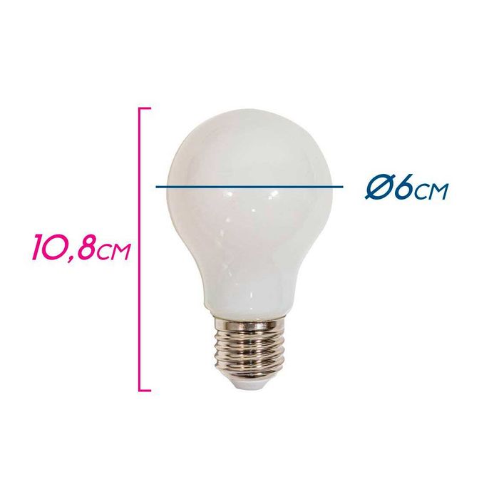 Lâmpada LED Bulbo A60 6W Milk Soquete E27 Bivolt L023W6 ST1730