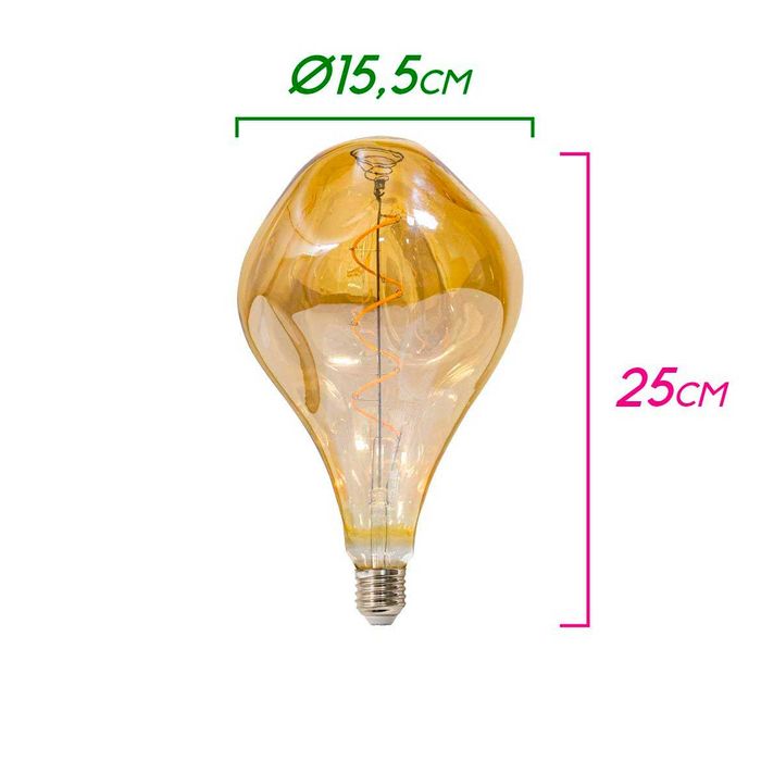 Lâmpada de Vidro Soprado Filamento LED 4W E27 L012A4-BVT ST1704