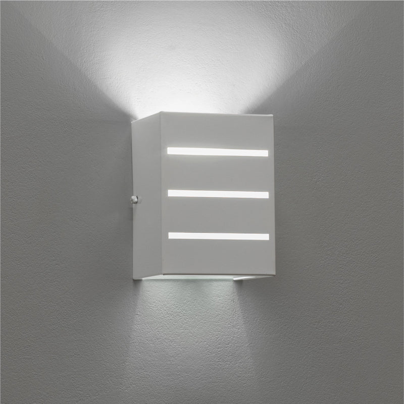 Arandela Frisada Luminária Externa Interna Alúminio St298