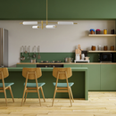 Pendente Isis Dourado LED 32W ZR118-WGD Starlux ST2675